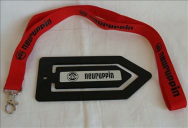 Abbildung: Schlüsselband NEU Lanyard FLG NEURUPPIN