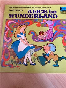 Abbildung: Disney Alice im Wunderland  Vinyl 