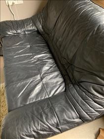Abbildung: Ledersofa 