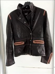 Abbildung: Echtlederjacke ,Gr.S(gr.36).