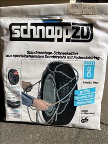Abbildung: Schneeketten für 14 und 15 Zoll Reifen