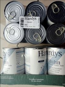 Abbildung: Hundefutter Hardys Sensitive 12x 400 g Huhn