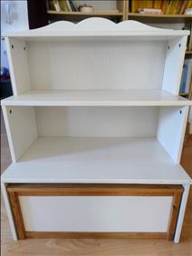 Abbildung: Ikea Schrank Kinderzimmer mit Kiste