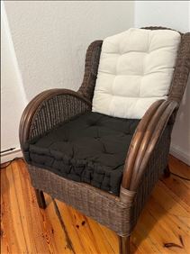 Abbildung: 1 Rattansessel